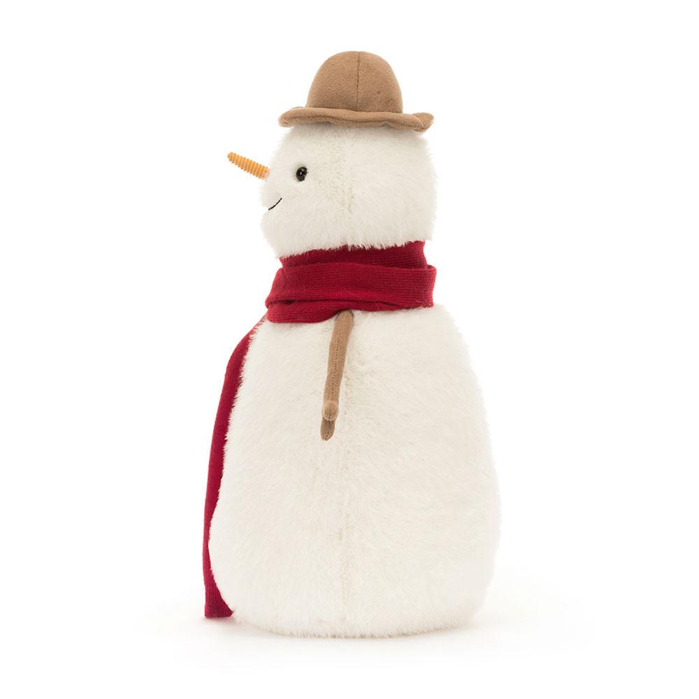 Objets Jellycat Peluche Amuseables Jesse Snowman,30cm x 14cm x 14cm Blanche | 12748-AQOS