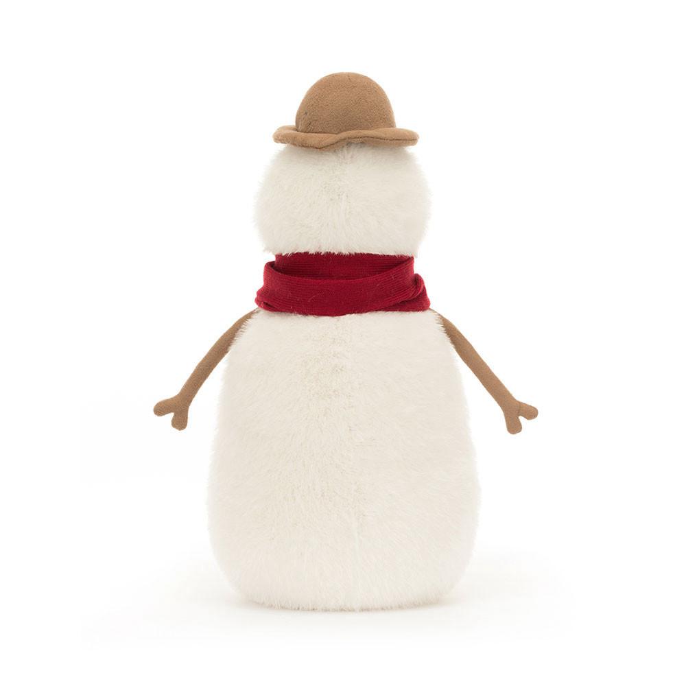 Objets Jellycat Peluche Amuseables Jesse Snowman,30cm x 14cm x 14cm Blanche | 12748-AQOS