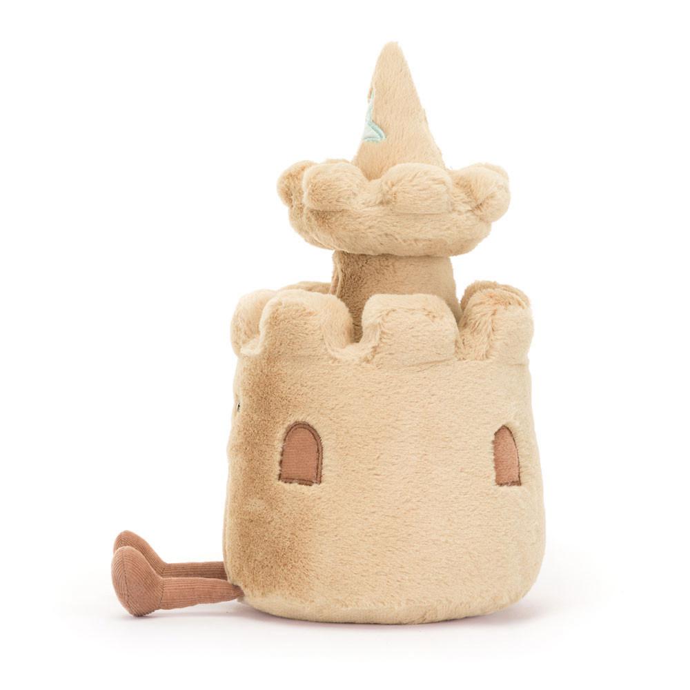 Objets Jellycat Peluche Amuseables Sandcastle,29cm x 15cm x 14cm Beige | 45201-CIUJ