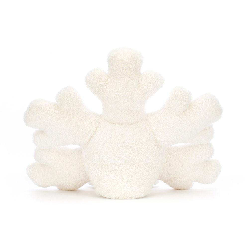 Objets Jellycat Peluche Amuseables Snowflake,18cm x 18cm x 7cm Blanche | 67485-LXQV