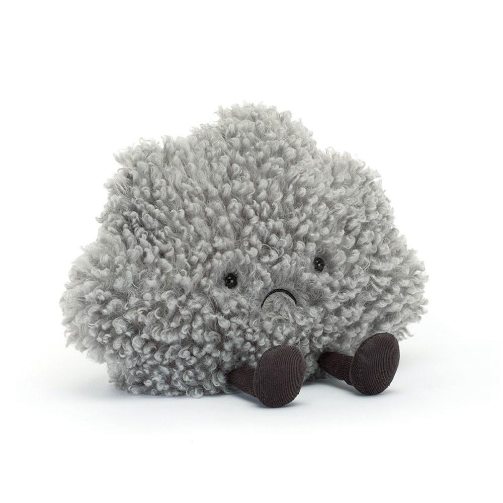 Objets Jellycat Peluche Amuseables Storm Cloud,23cm x 26cm x 11cm Grise | 39856-EDBO