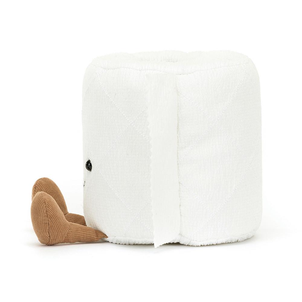 Objets Jellycat Peluche Amuseables Toilet Roll,15cm x 12cm x 12cm Blanche | 40356-OGMA