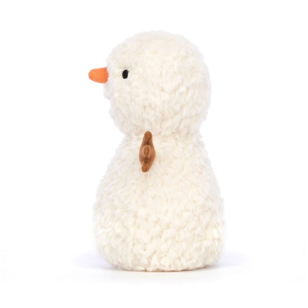 Objets Jellycat Peluche Amuseables Wee Snowman,13cm x 7cm x 7cm Blanche | 18546-ZIGW