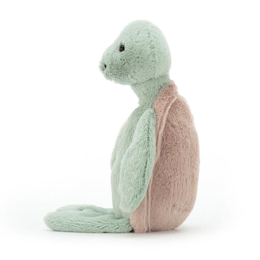 Océan Jellycat Peluche Bashful Turtle,31cm x 12cm x 9cm Vert | 65849-HTEM