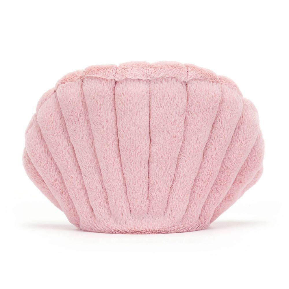 Océan Jellycat Peluche Clemmie Clam,16cm x 19cm x 9cm Rose | 29631-BPKQ
