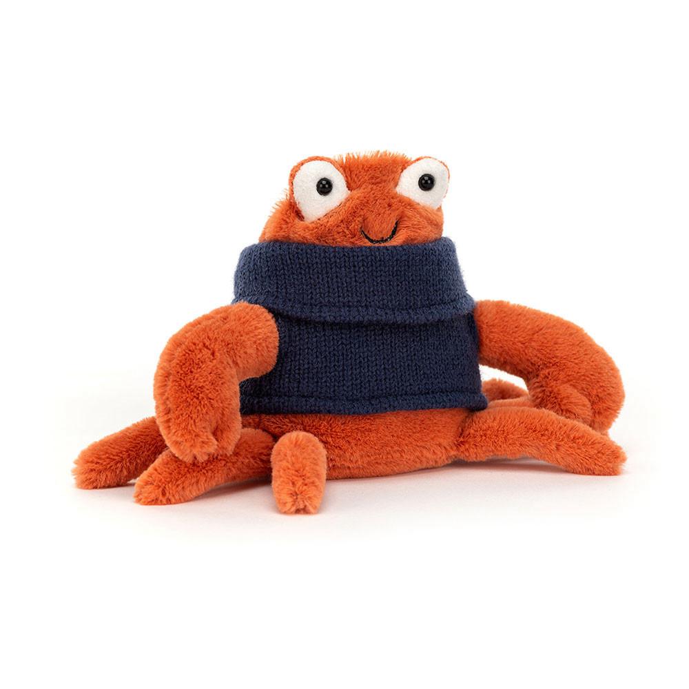 Océan Jellycat Peluche Cozy Crew Crab,12cm x 10cm x 7cm Orange | 89746-VAWE