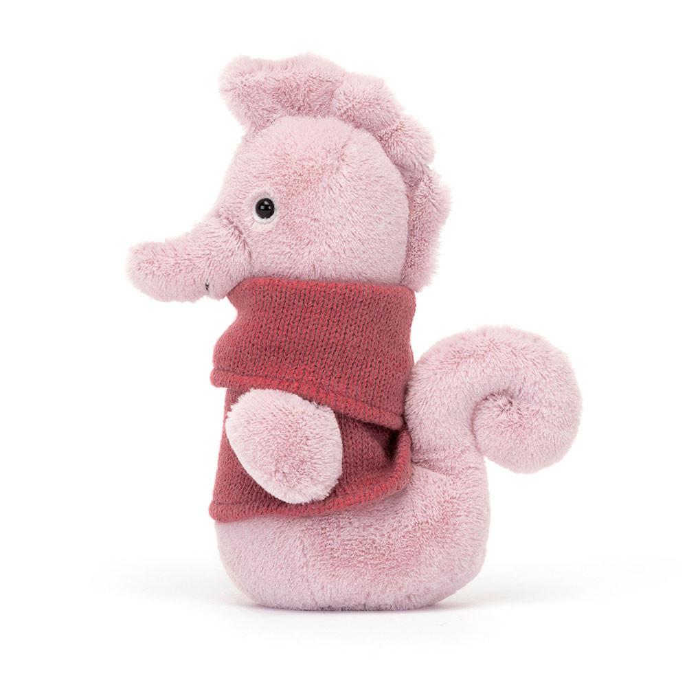Océan Jellycat Peluche Cozy Crew Seahorse,17cm x 6cm x 9cm Rose | 53780-WJNX