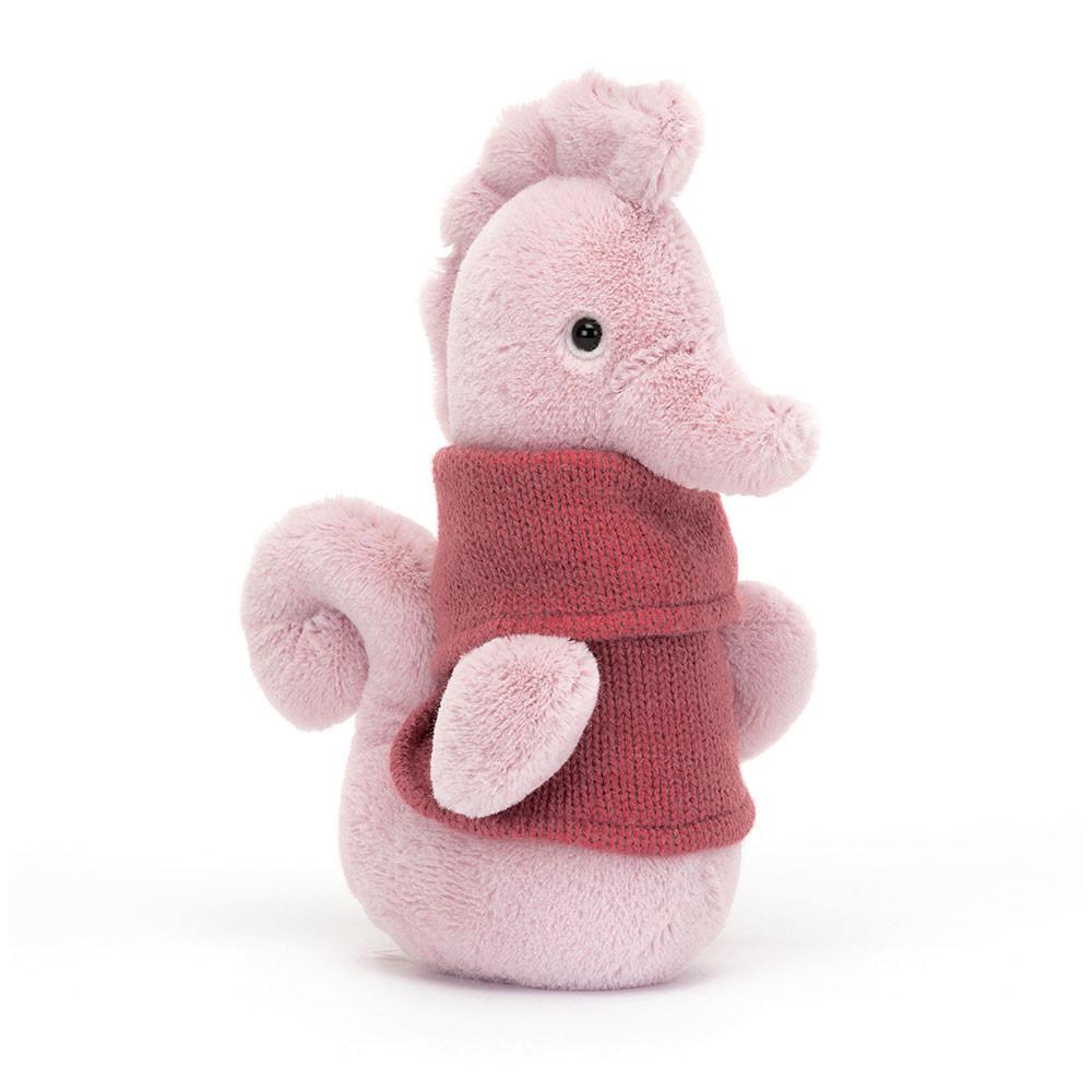 Océan Jellycat Peluche Cozy Crew Seahorse,17cm x 6cm x 9cm Rose | 53780-WJNX