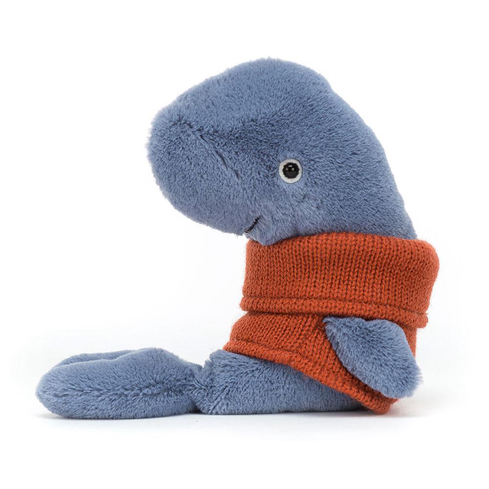 Océan Jellycat Peluche Cozy Crew Whale,15cm x 6cm x 10cm Bleu | 28495-AZSH