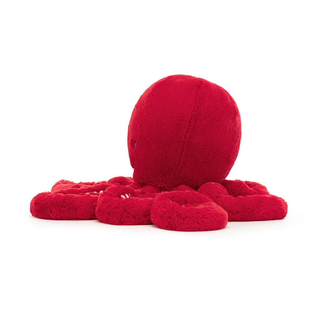 Océan Jellycat Peluche Cranberry Octopus,47cm x 19cm x 19cm Rouge | 59726-NDCM
