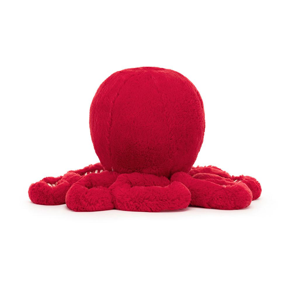 Océan Jellycat Peluche Cranberry Octopus,47cm x 19cm x 19cm Rouge | 59726-NDCM