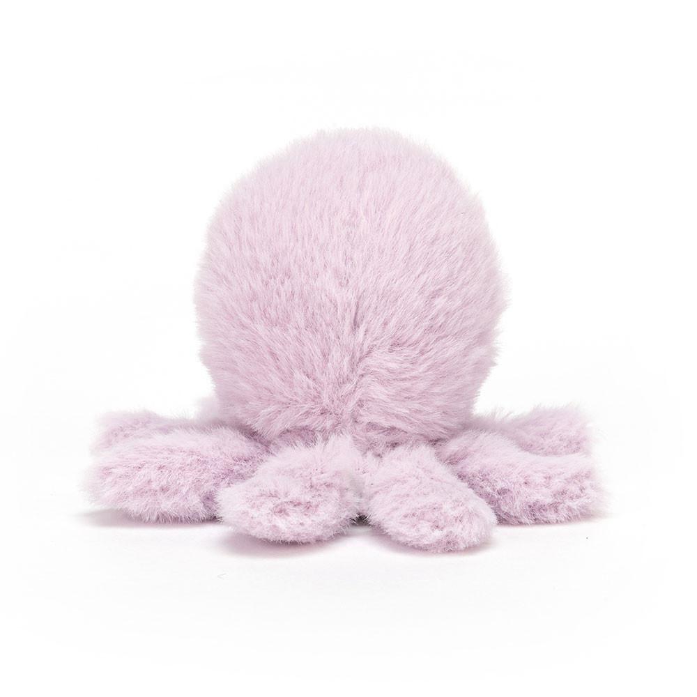 Océan Jellycat Peluche Fluffy Octopus,8cm x 11cm x 10cm Violette | 60758-XWAT