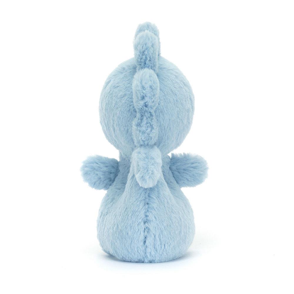 Océan Jellycat Peluche Fluffy Seahorse,12cm x 4cm x 6cm Bleu | 47682-GROE