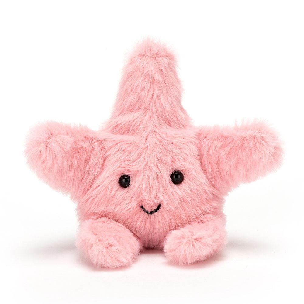 Océan Jellycat Peluche Fluffy Starfish,10cm x 7cm x 4cm Rose | 35461-GLIU