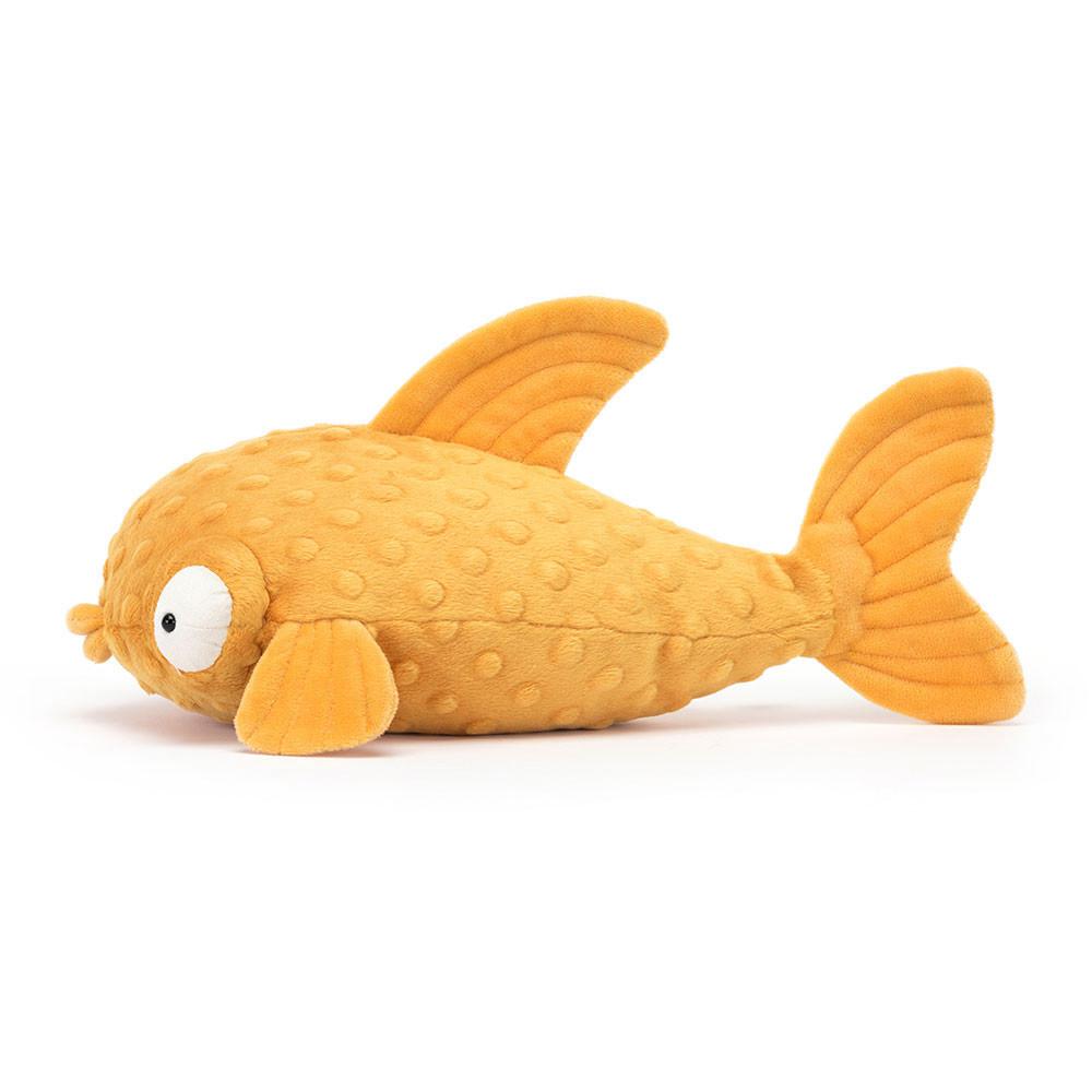 Océan Jellycat Peluche Gracie Grouper Fish,10cm x 16cm x 26cm Jaune | 89504-JQIF