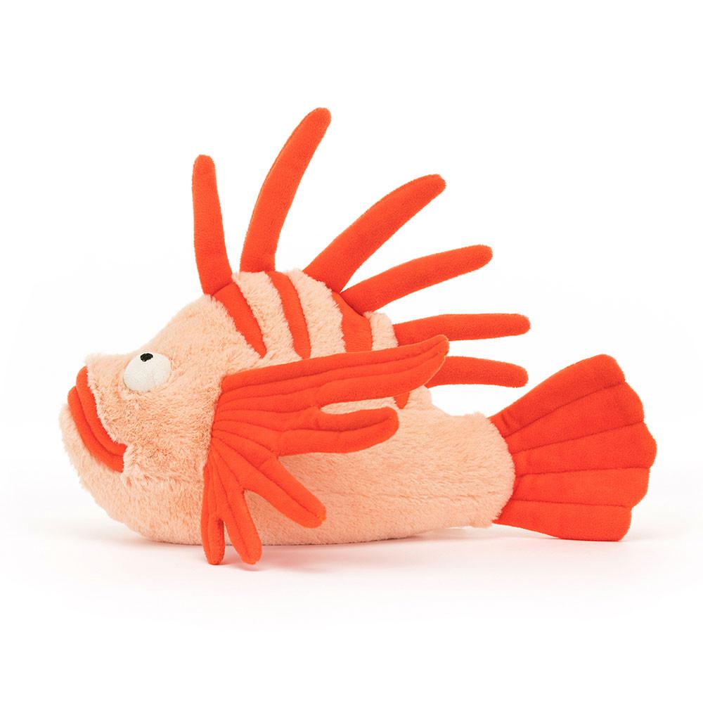 Océan Jellycat Peluche Lois Lionfish,14cm x 10cm x 26cm Orange | 85416-UWNP