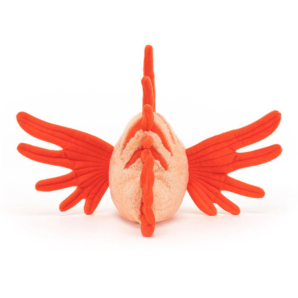 Océan Jellycat Peluche Lois Lionfish,14cm x 10cm x 26cm Orange | 85416-UWNP
