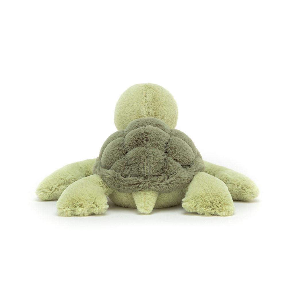 Océan Jellycat Peluche Tully Turtle,12cm x 25cm x 28cm Vert | 27403-BGNU
