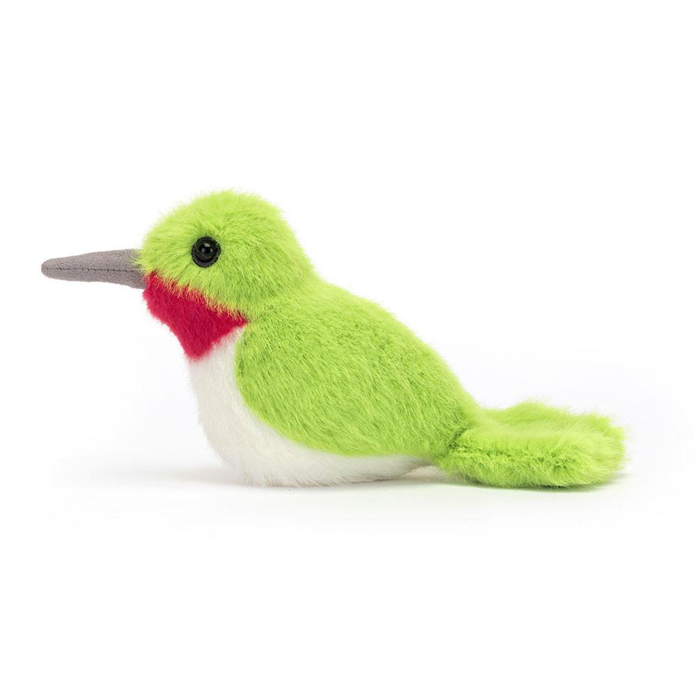 Oiseaux Jellycat Peluche Birdling Hummingbird,10cm x 6cm x 9cm Vert | 60728-IWMC
