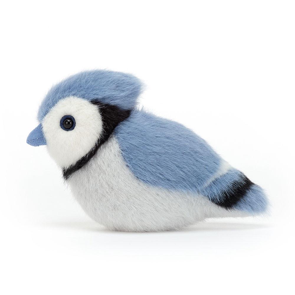 Oiseaux Jellycat Peluche Birdling Jay,10cm x 7cm x 9cm Bleu | 24796-KWBF