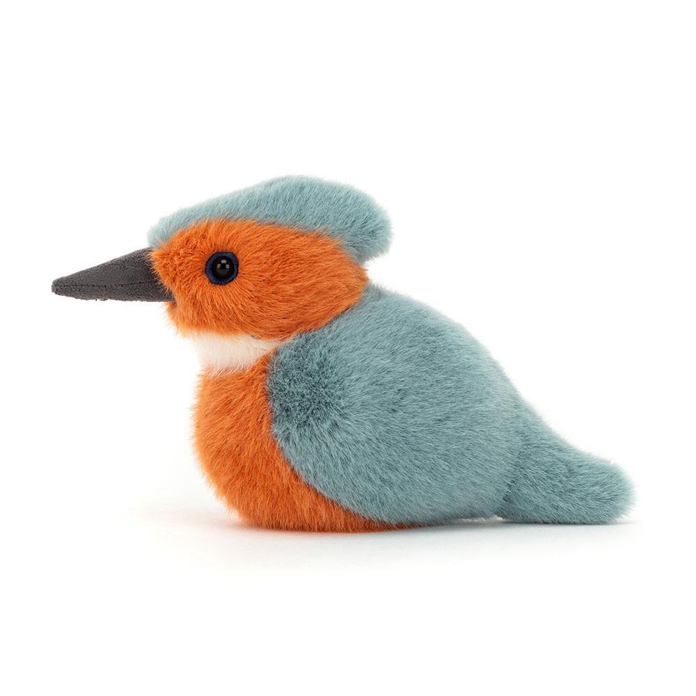 Oiseaux Jellycat Peluche Birdling Kingfisher,10cm x 7cm x 9cm Bleu | 51307-PVMW