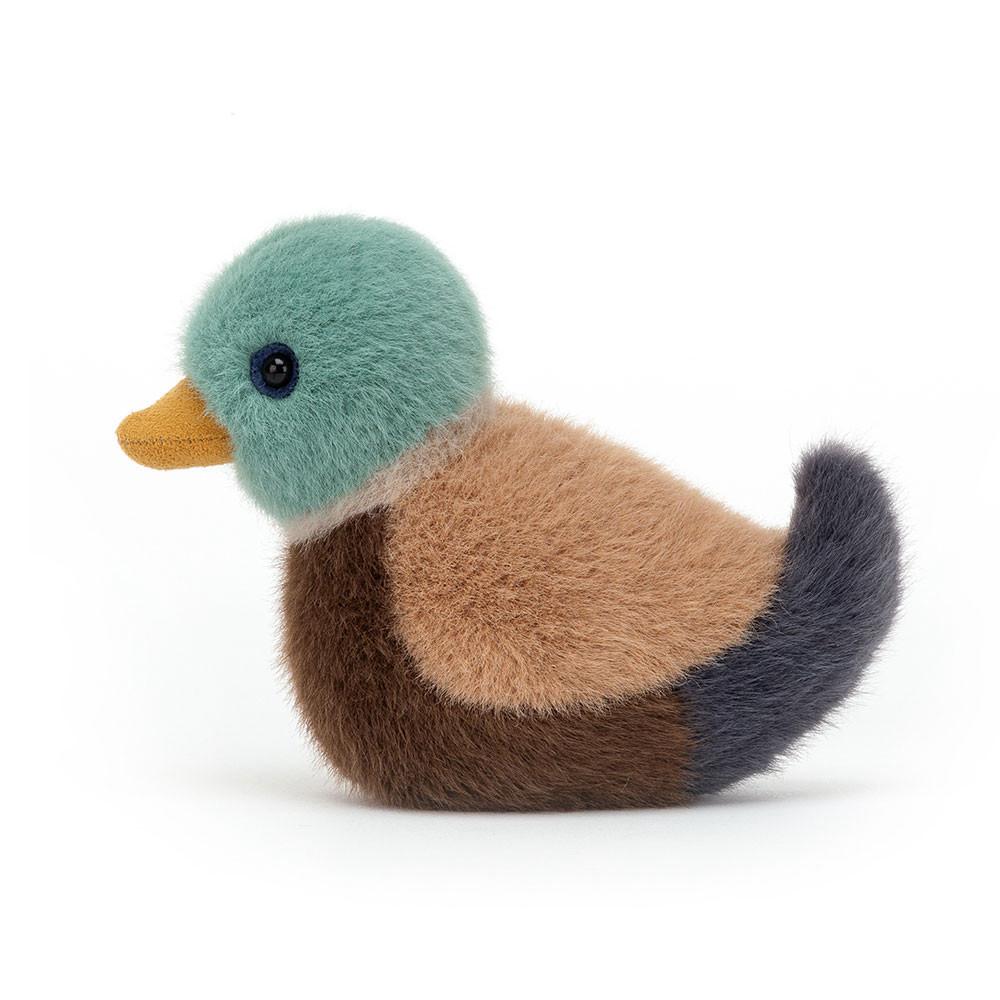 Oiseaux Jellycat Peluche Birdling Mallard,10cm x 7cm x 9cm Marron | 73082-GVBU