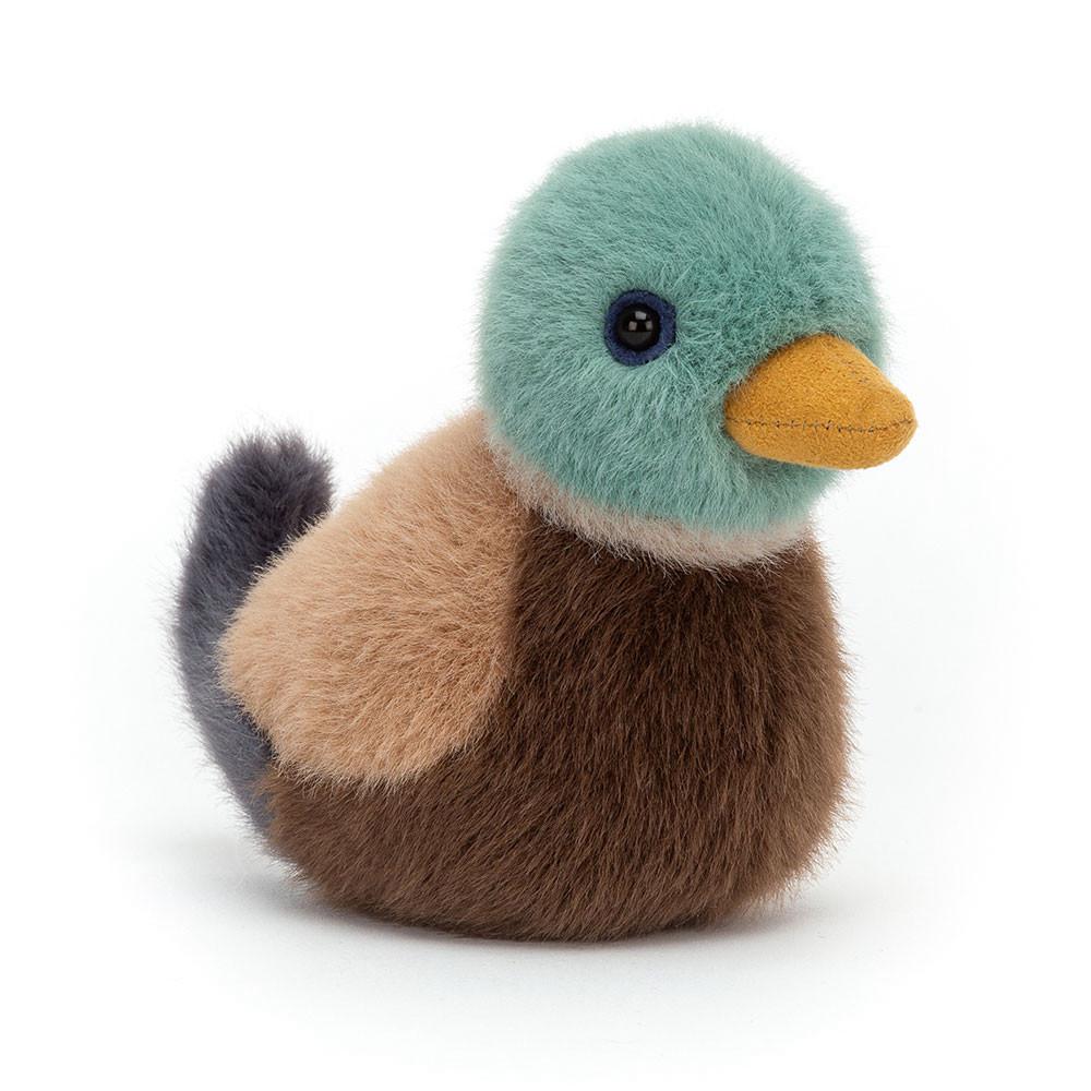 Oiseaux Jellycat Peluche Birdling Mallard,10cm x 7cm x 9cm Marron | 73082-GVBU