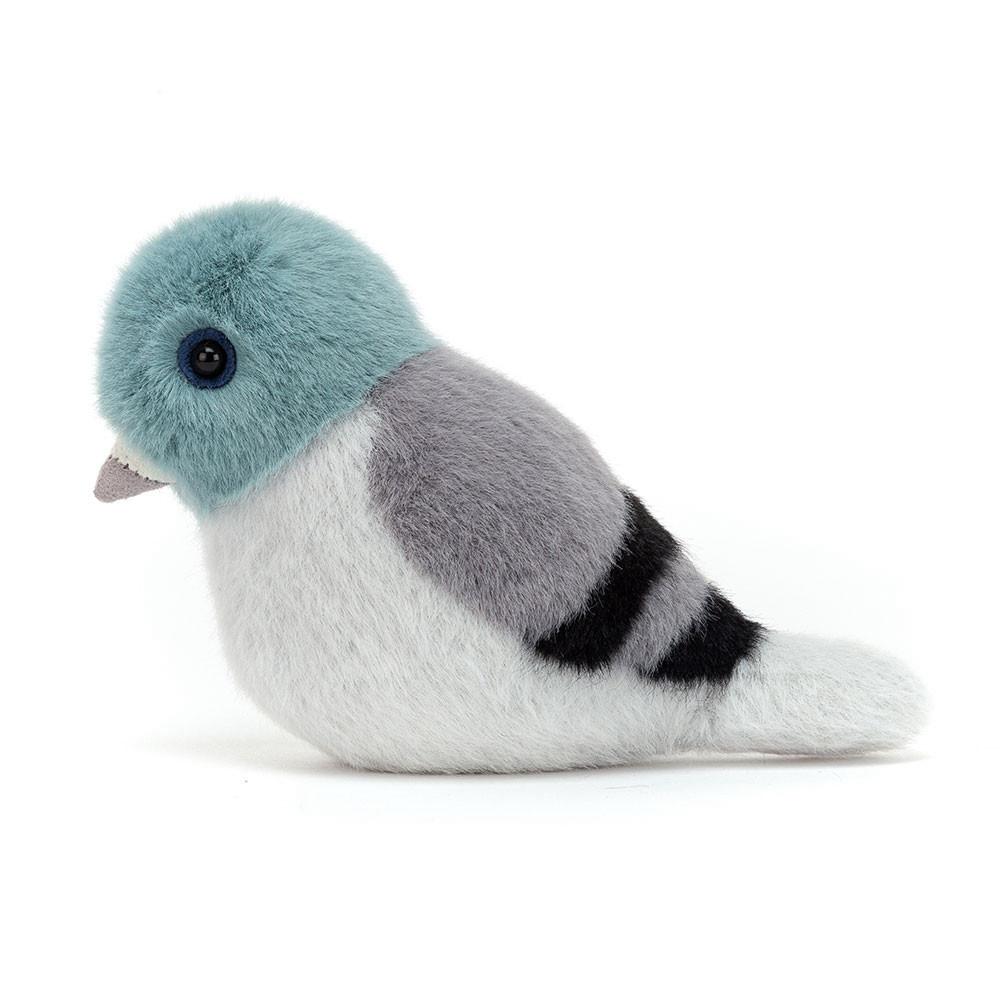 Oiseaux Jellycat Peluche Birdling Pigeon,10cm x 7cm x 9cm Grise | 53076-AESG