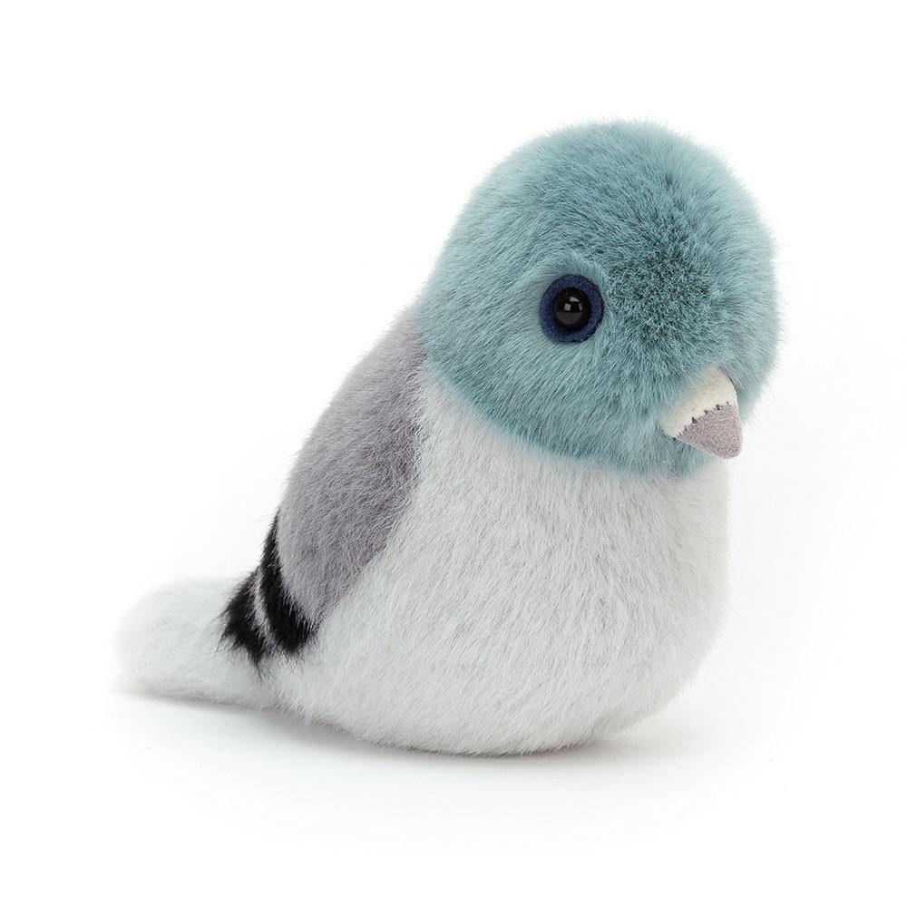 Oiseaux Jellycat Peluche Birdling Pigeon,10cm x 7cm x 9cm Grise | 53076-AESG