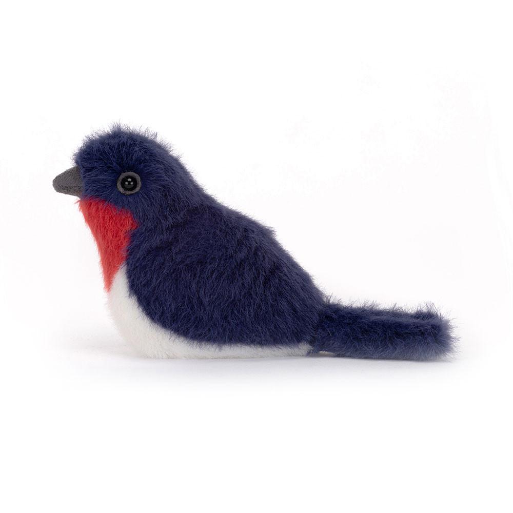 Oiseaux Jellycat Peluche Birdling Swallow,10cm x 7cm x 9cm Bleu | 43271-JRQS