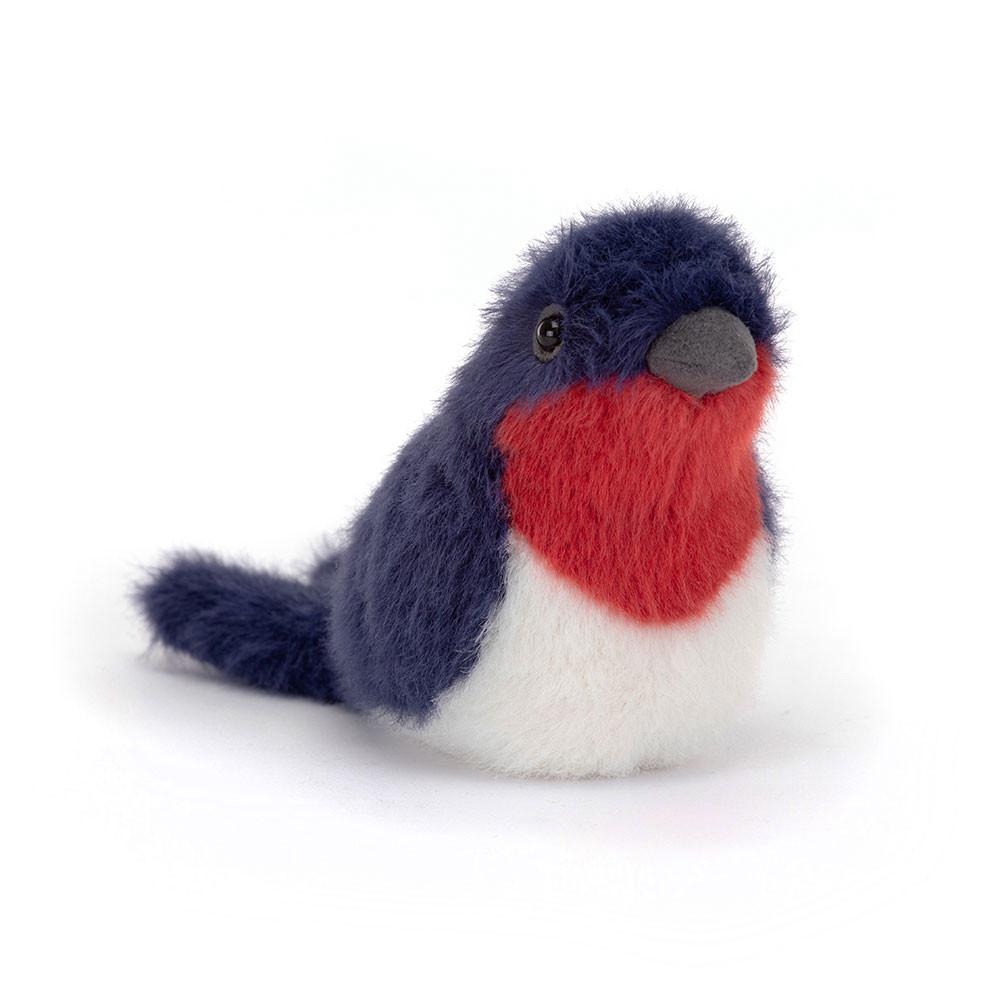 Oiseaux Jellycat Peluche Birdling Swallow,10cm x 7cm x 9cm Bleu | 43271-JRQS