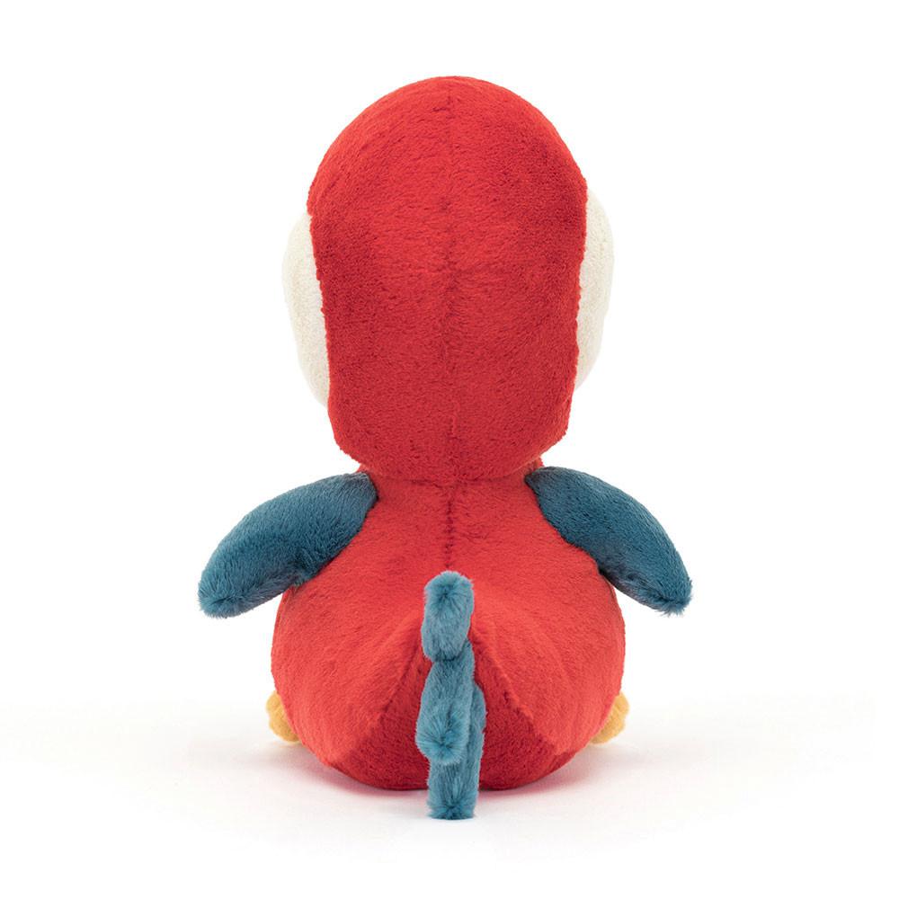 Oiseaux Jellycat Peluche Bodacious Beak Parrot,22cm x 10cm x 13cm Rouge | 18462-XTHW