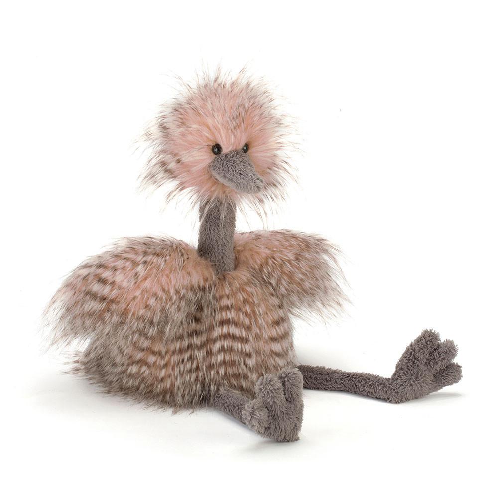 Oiseaux Jellycat Peluche Odette Ostrich,44cm x 12cm x 18cm Rose | 70832-TPOK