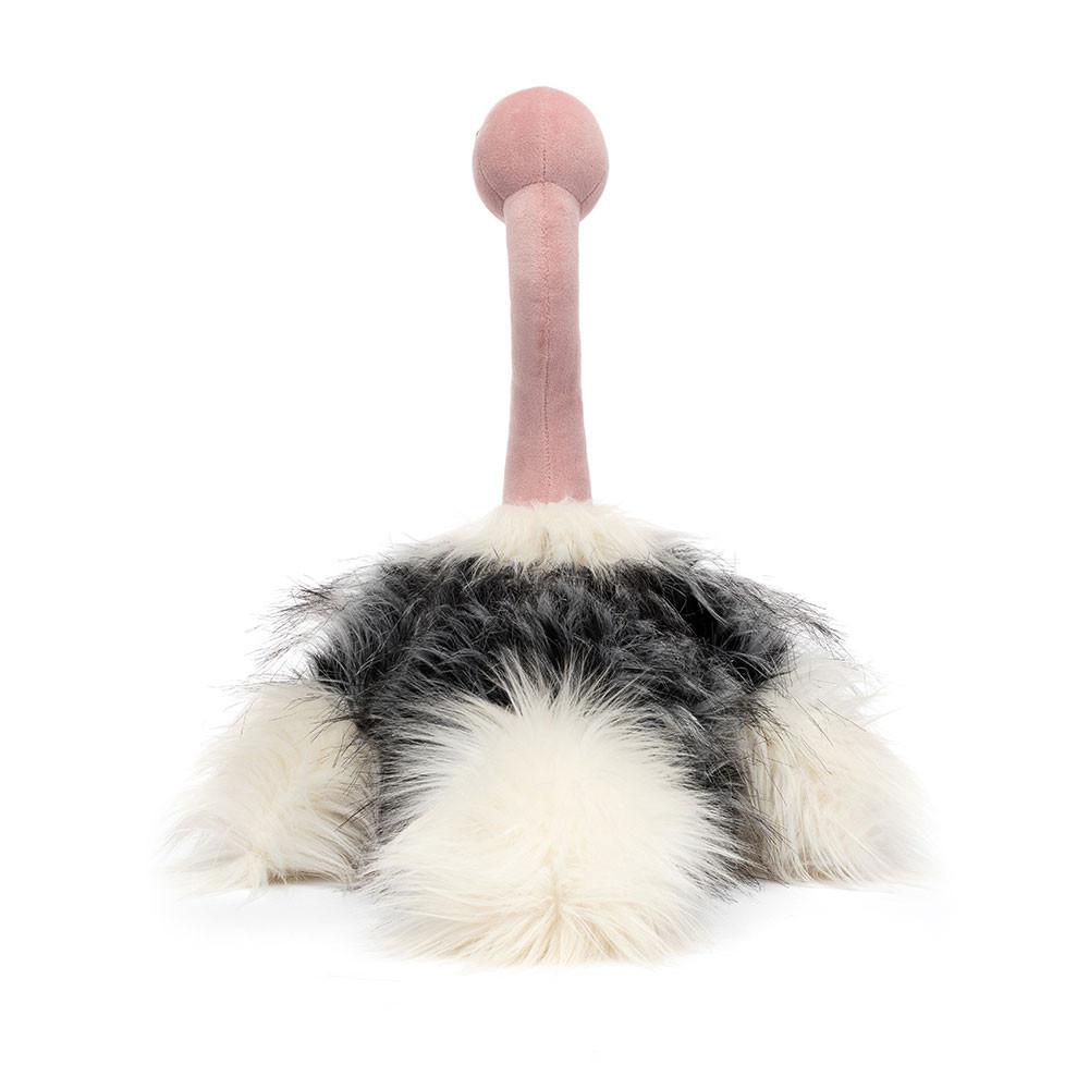 Oiseaux Jellycat Peluche Ramonda Ostrich,55cm x 15cm x 15cm Rose | 01245-EMOI