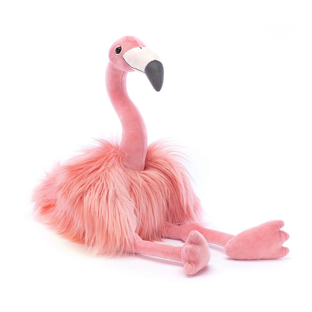Oiseaux Jellycat Peluche Rosario Flamingo,52cm x 14cm x 24cm Rose | 67284-FMNW