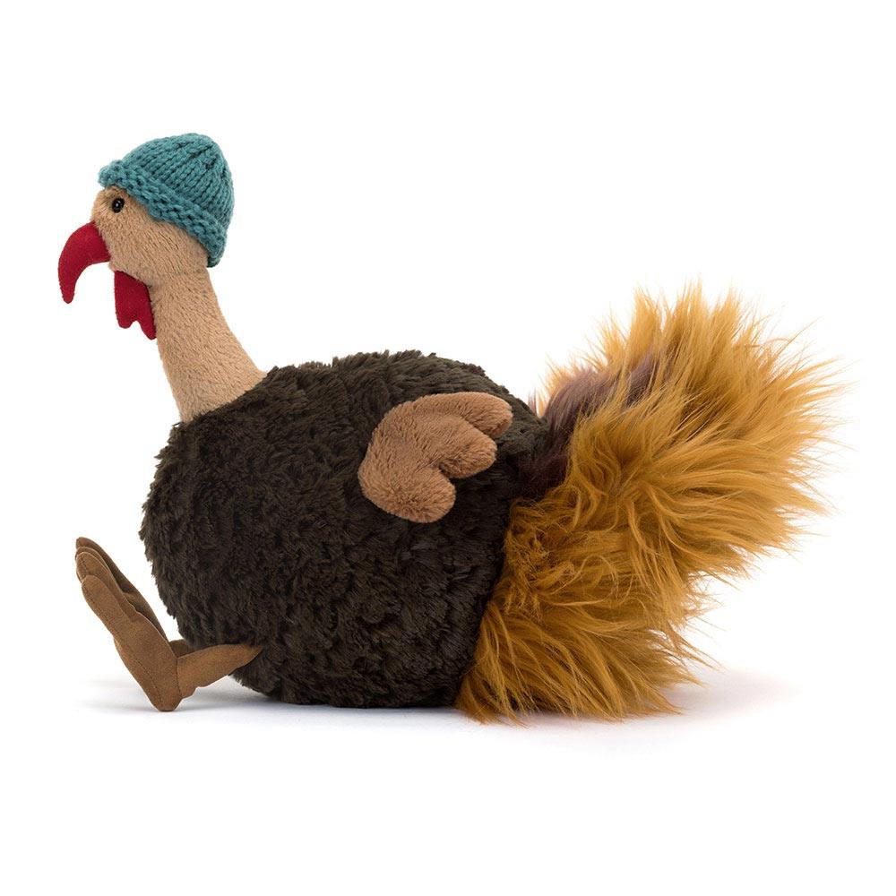 Oiseaux Jellycat Peluche Theo Turkey,29cm x 14cm x 20cm Marron | 93761-NMJK
