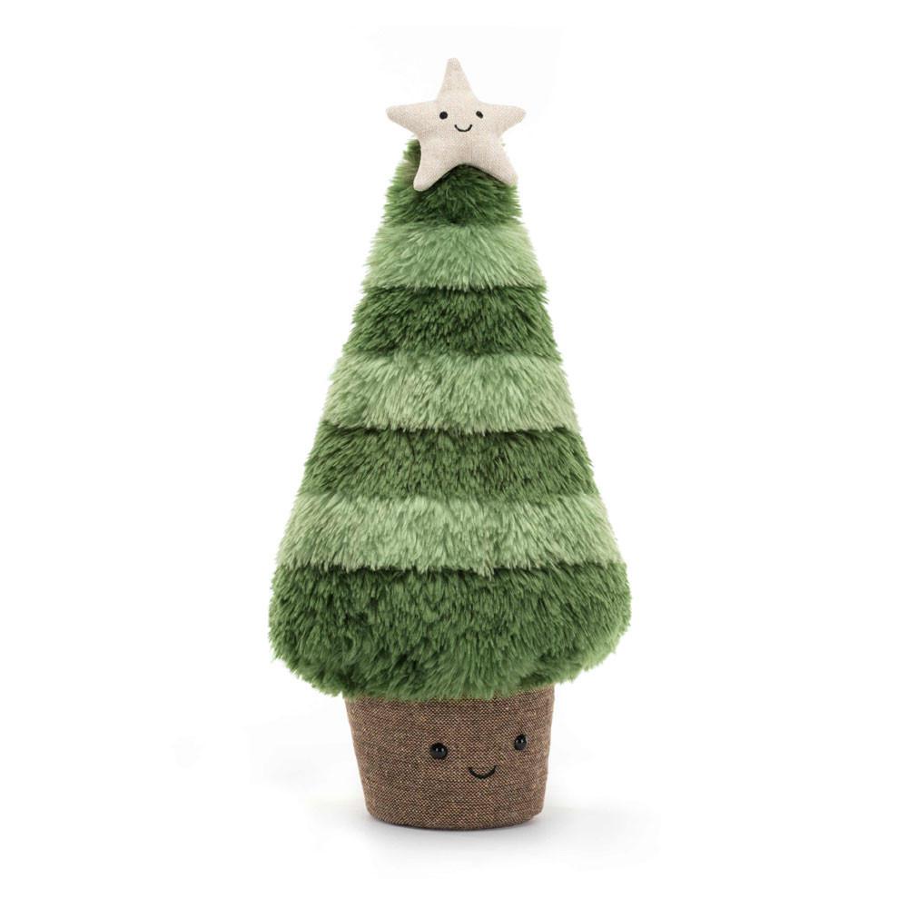 Ours Jellycat Amuseables Nordic Spruce Christmas Tree,45cm x 22cm x 22cm Vert | 89160-EICN