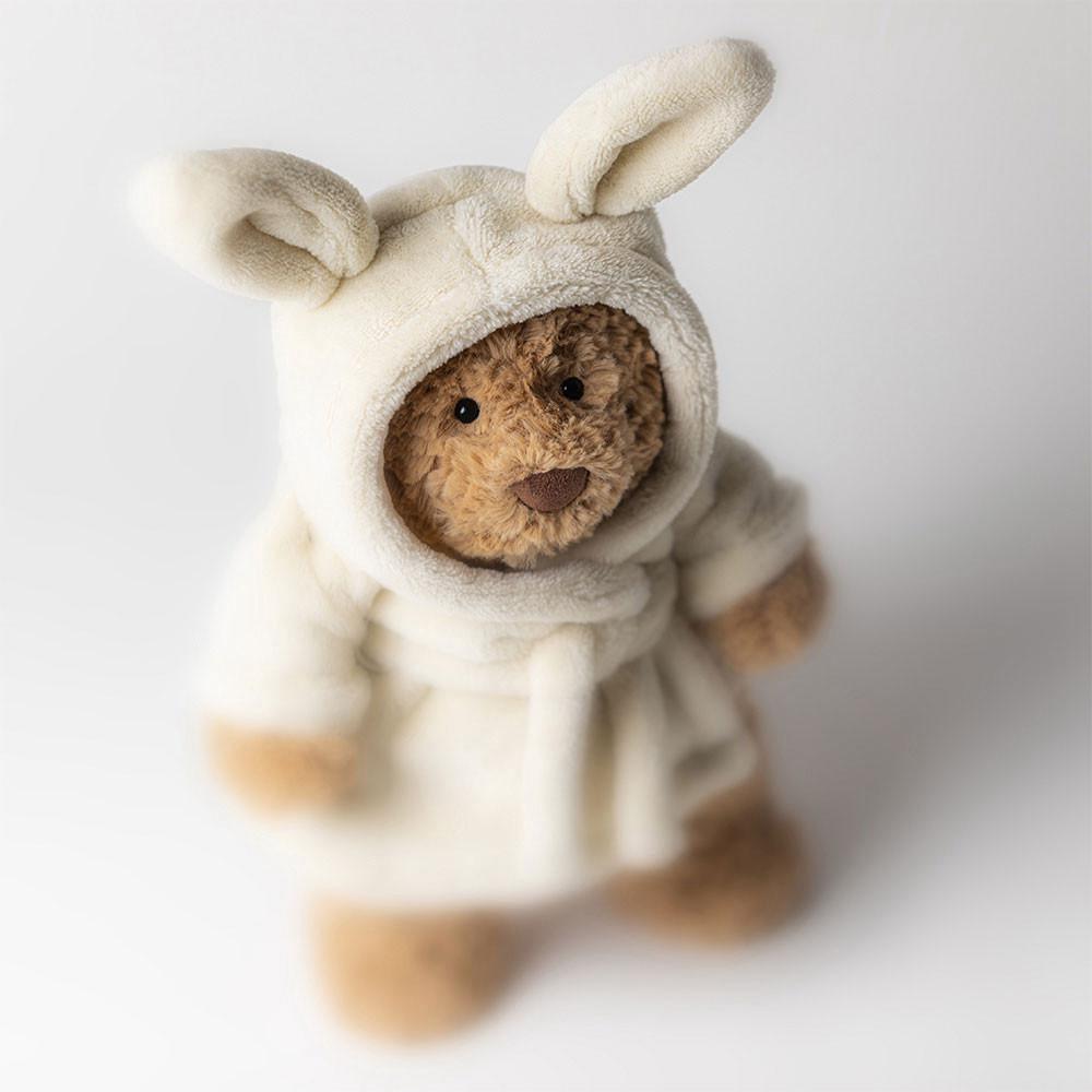 Ours Jellycat Peluche Bartholomew Bathrobe,26cm x 12cm x 8cm Marron | 25793-AVRP