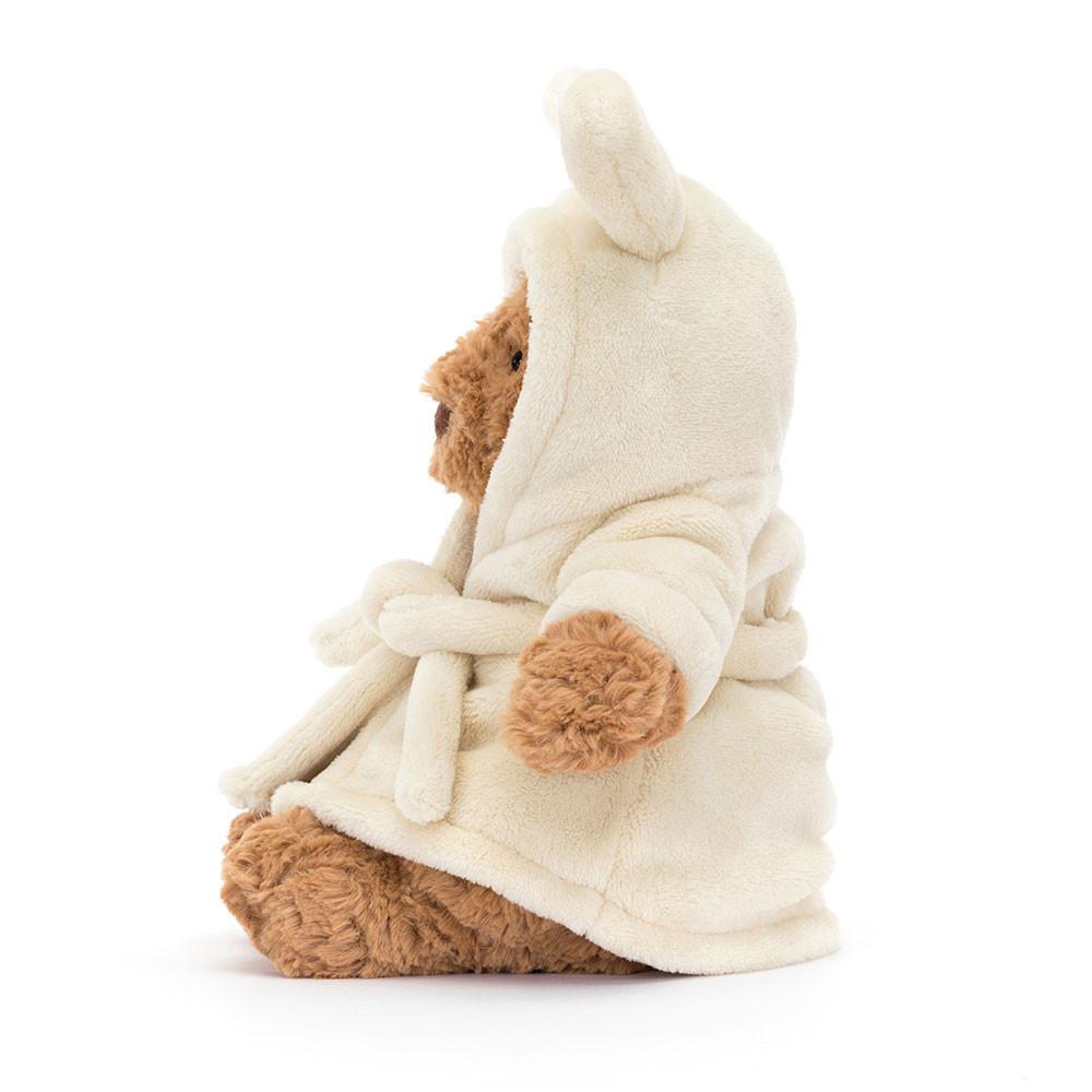 Ours Jellycat Peluche Bartholomew Bathrobe,26cm x 12cm x 8cm Marron | 25793-AVRP