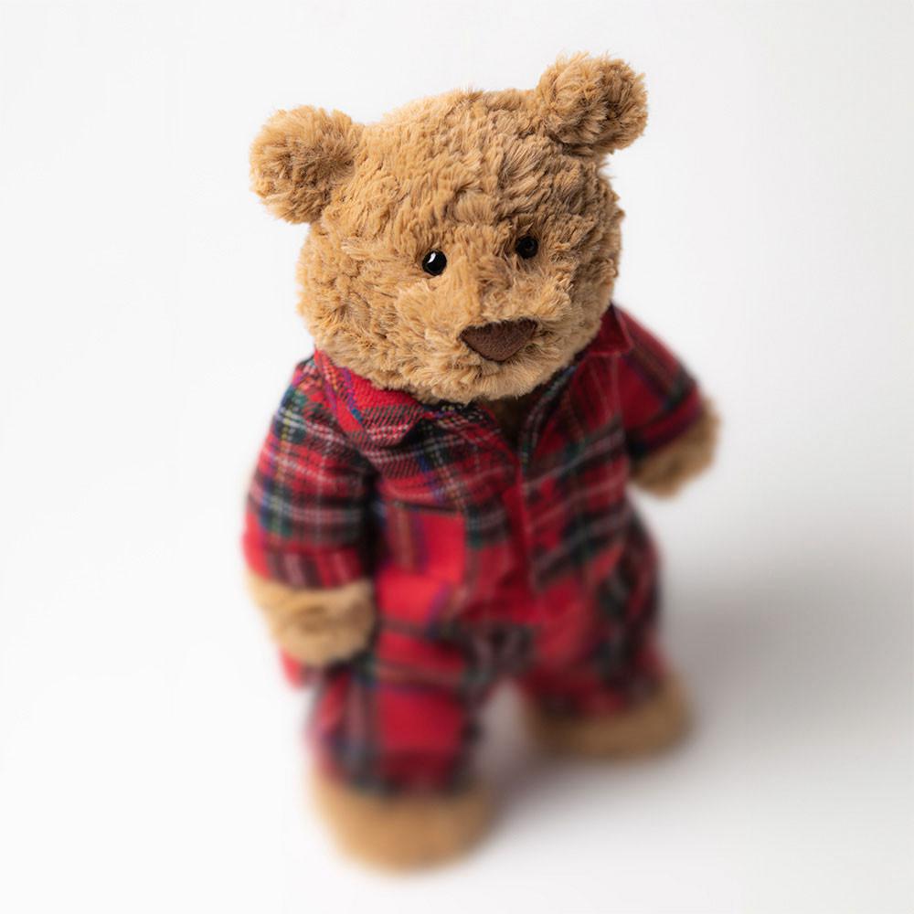 Ours Jellycat Peluche Bartholomew Bedtime,26cm x 12cm x 8cm Marron | 24539-IYAX
