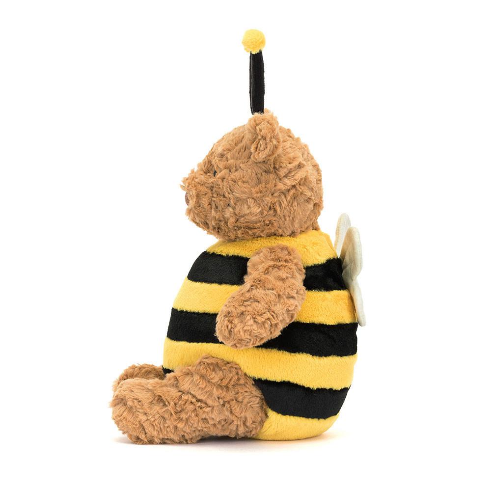 Ours Jellycat Peluche Bartholomew 'Bumblebee',26cm x 14cm x 14cm Marron | 59702-RVWC