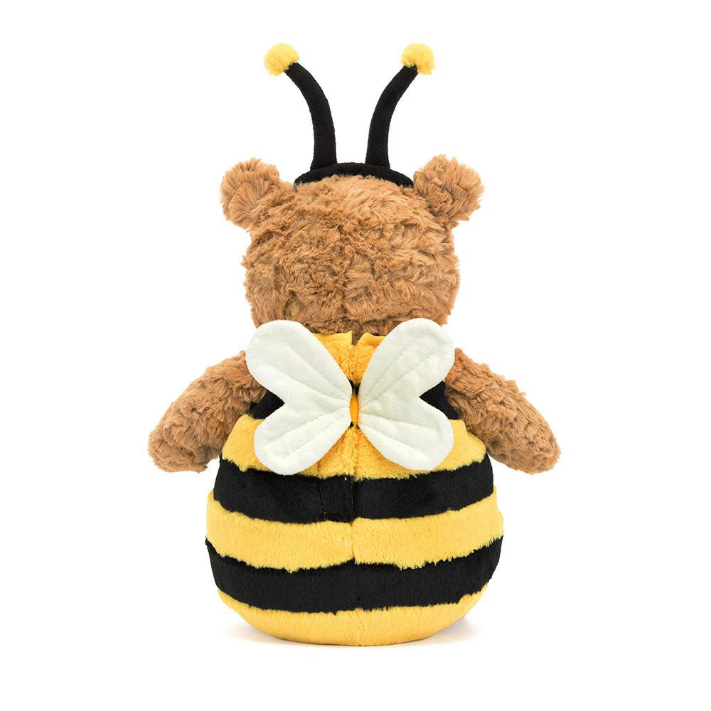 Ours Jellycat Peluche Bartholomew 'Bumblebee',26cm x 14cm x 14cm Marron | 59702-RVWC