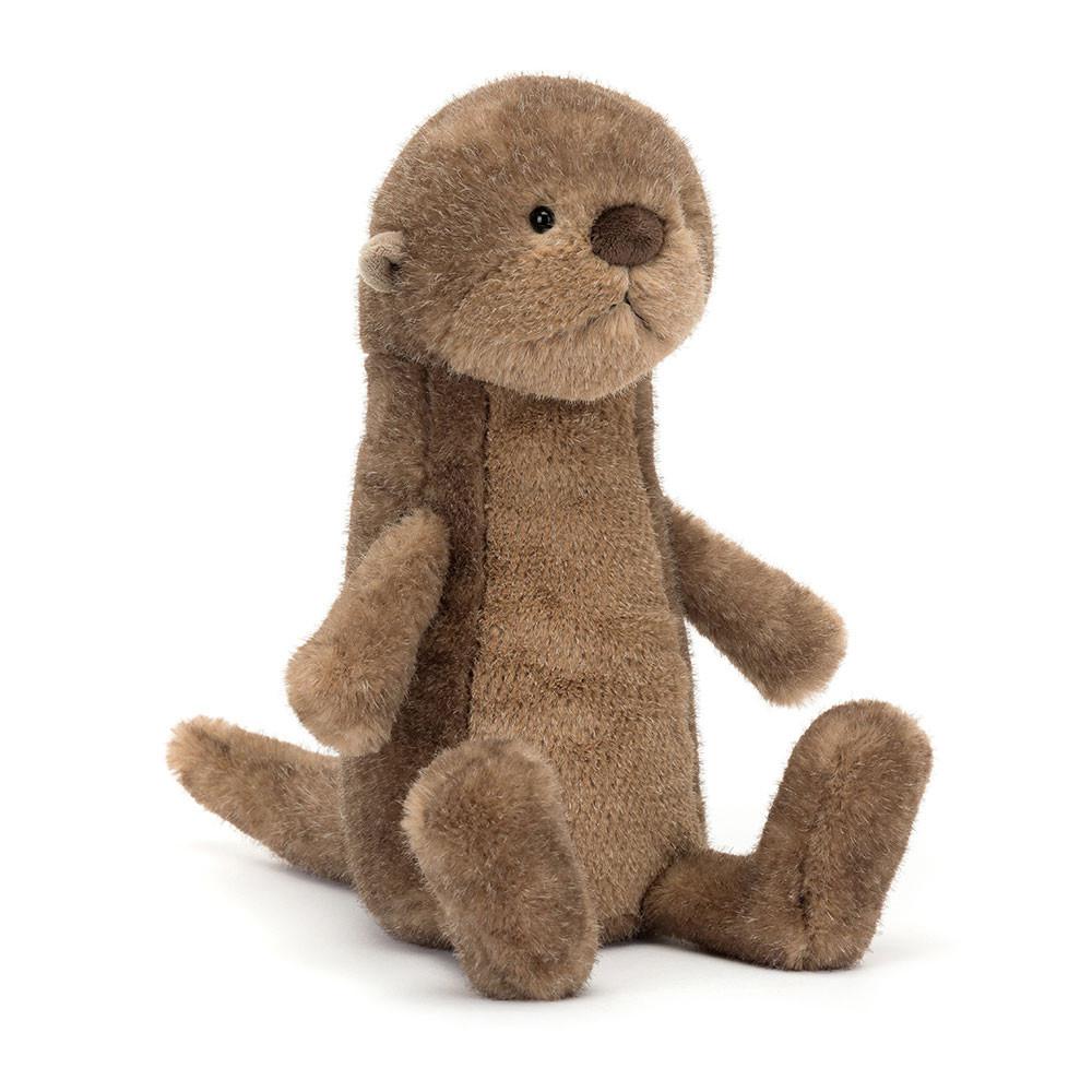 Ours Jellycat Peluche Brooke Otter,33cm x 10cm x 20cm Marron | 64190-XCFB