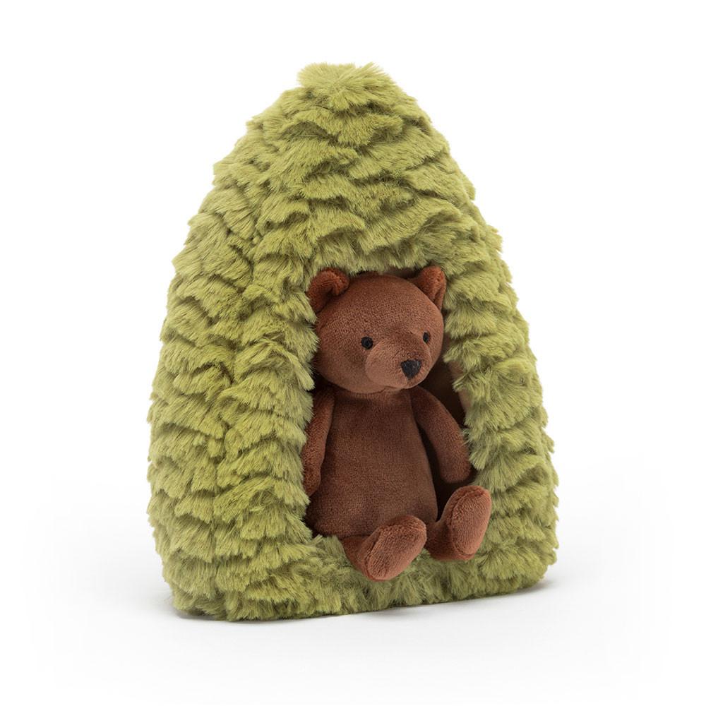 Ours Jellycat Peluche Forest Fauna,19cm x 14cm x 9cm Marron | 67580-UYER