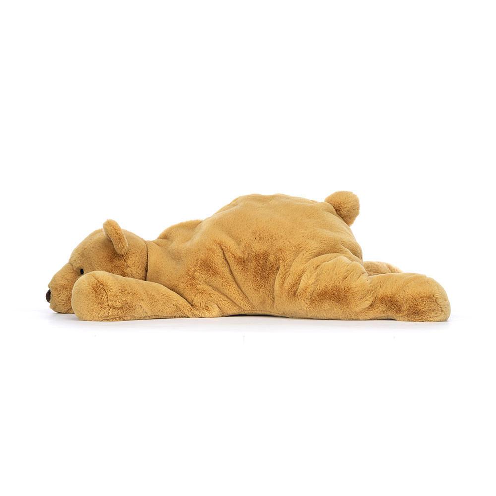 Ours Jellycat Peluche Harvey,29cm x 30cm x 64cm Jaune | 81593-DUKY