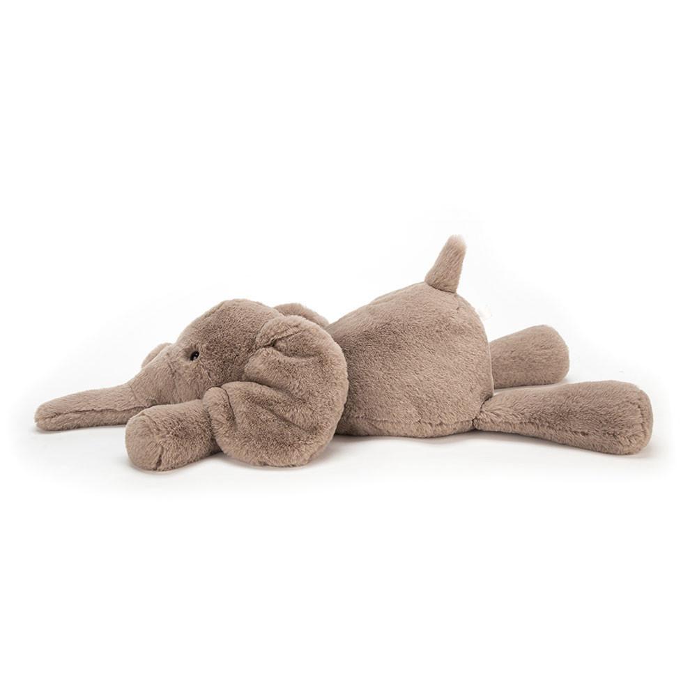 Ours Jellycat Peluche Smudge Elephant,13cm x 11cm x 24cm Grise | 12679-CKPA