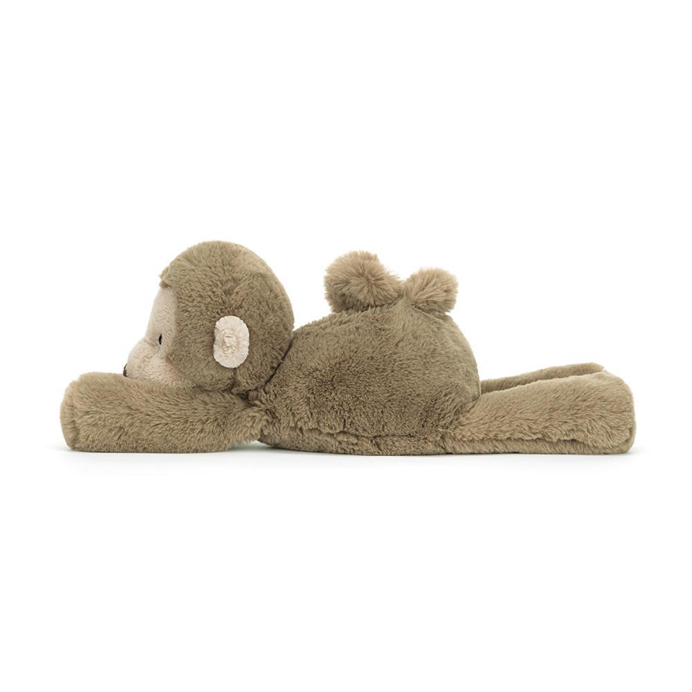 Ours Jellycat Peluche Smudge Monkey,13cm x 11cm x 24cm Marron | 39506-CWOI
