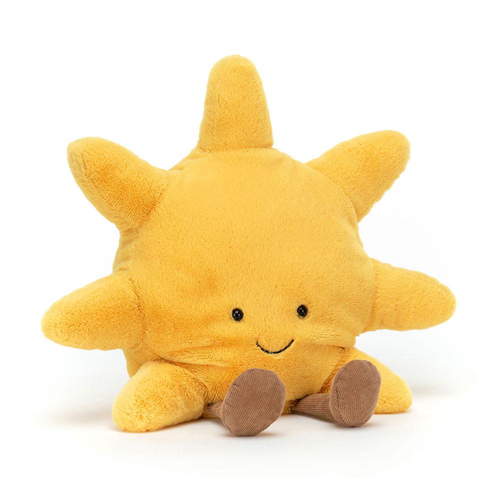 Peluche Bébé Jellycat Amuseables Sun,31cm x 30cm x 11cm Jaune | 98750-ICQT