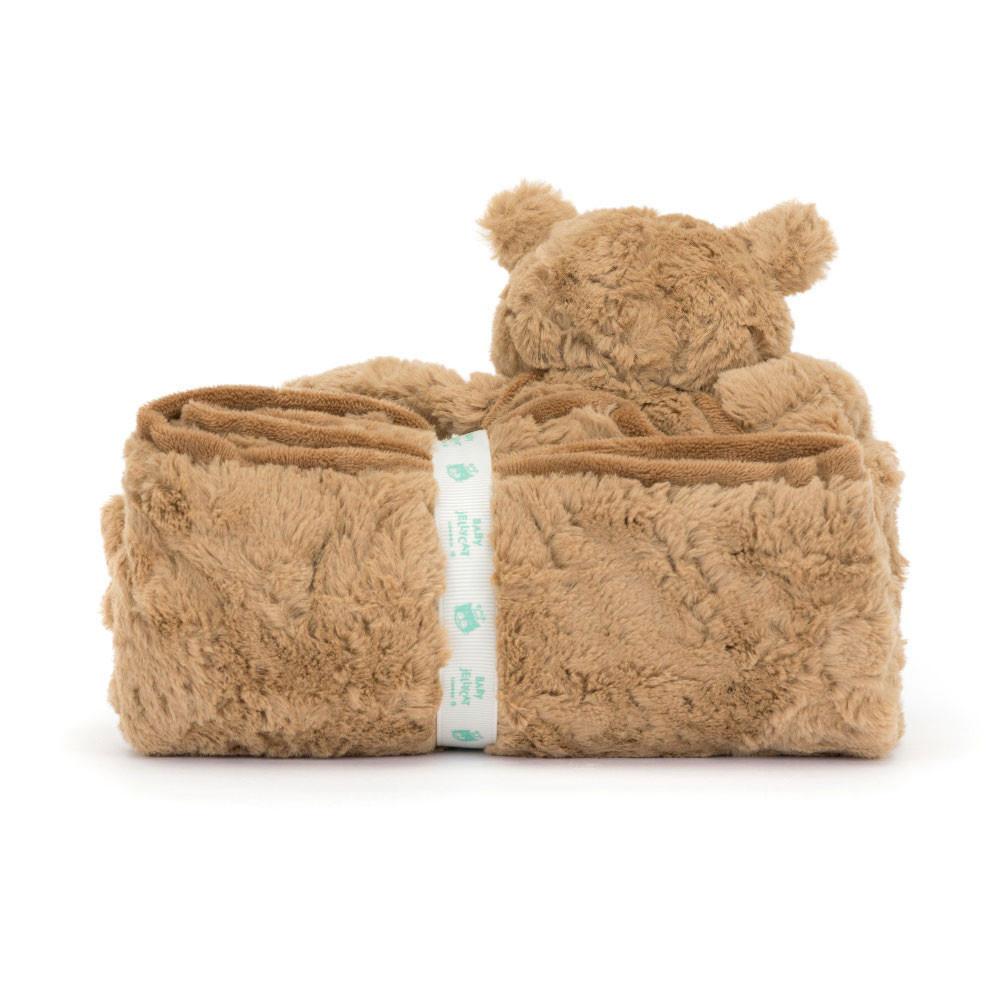 Peluche Bébé Jellycat Bartholomew Bear Blankie,56cm x 70cm x 9cm Marron | 87013-GMVO
