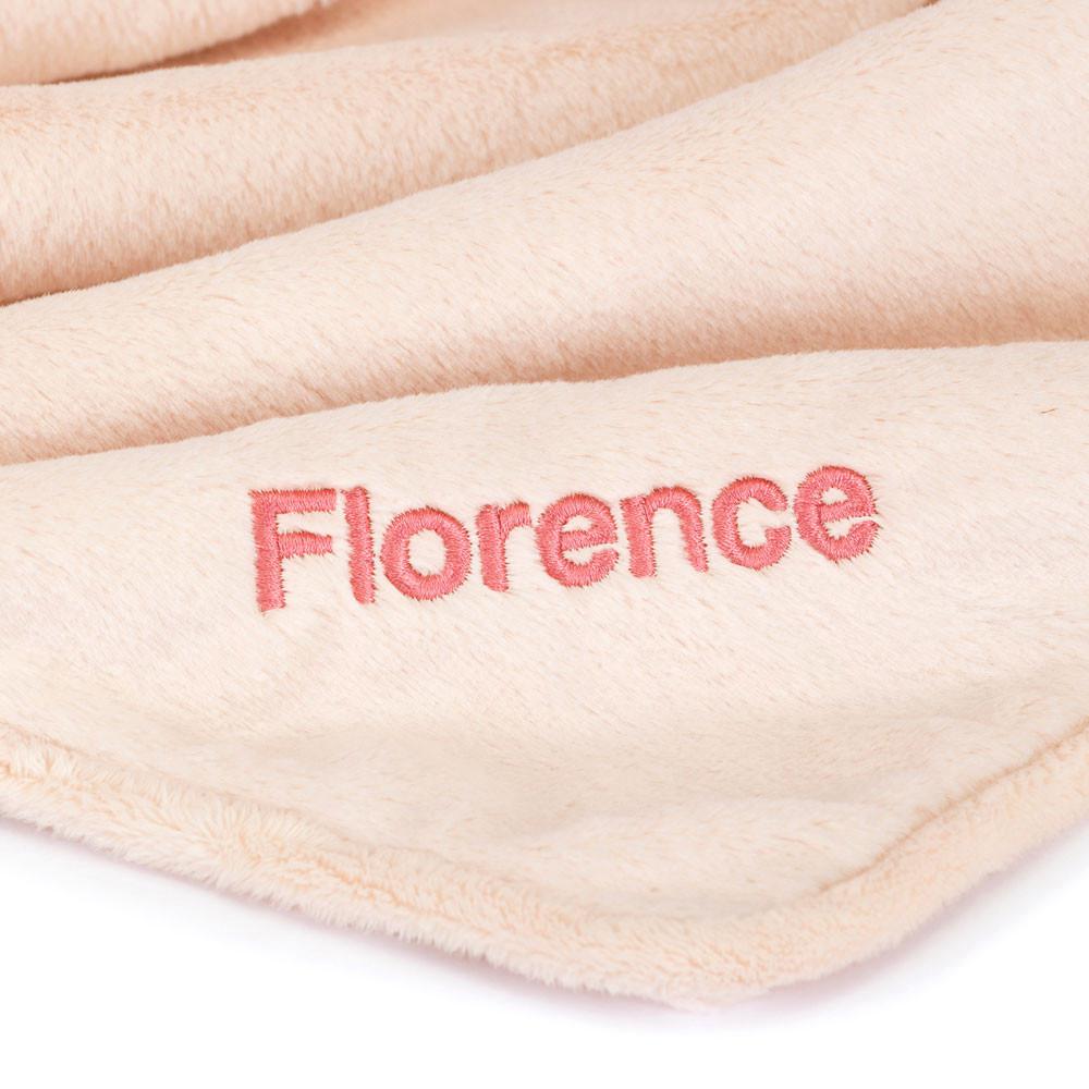 Peluche Bébé Jellycat Bashful Blush Bunny Blankie,56cm x 70cm x 9cm Rose | 81579-QOLS